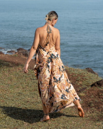Vestido Anika Earth tones